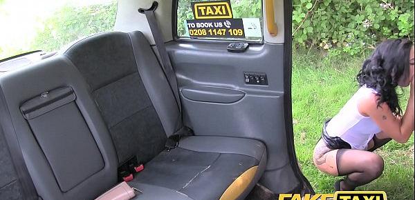  Fake Taxi Sex mad MILF loves to ride cock in London taxi
